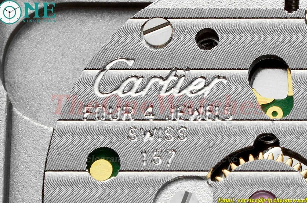 Quartz LE Dumont Silver Dial Wine Santos Red AF RG 0420